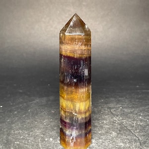 Yellow fluorite, fluorite tower, fluorite point