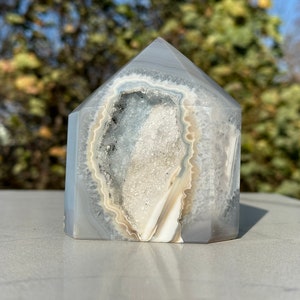 Druzy Achat Turm, Galaxie Achat, Achat Turm