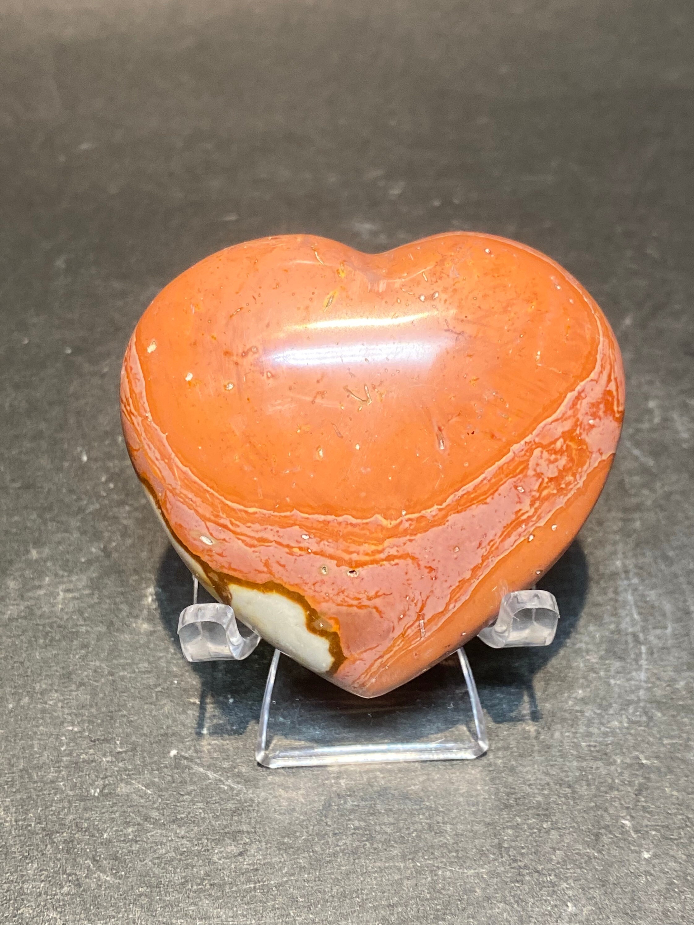 Polychrome Jasper Heart Jasper Heart Jasper Polychrome Etsy