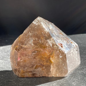 Elestial Quartz, smoky quartz