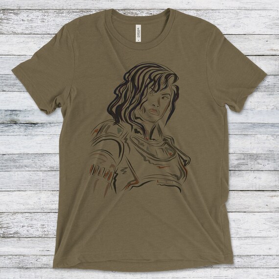 Cara Dune Star Wars Custom Printed T's 
