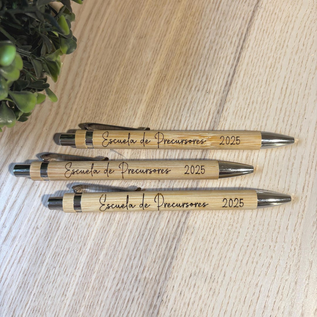 Personalized Engraved Wooden Pen | Custom Name Pen | Wooden Gift for ...