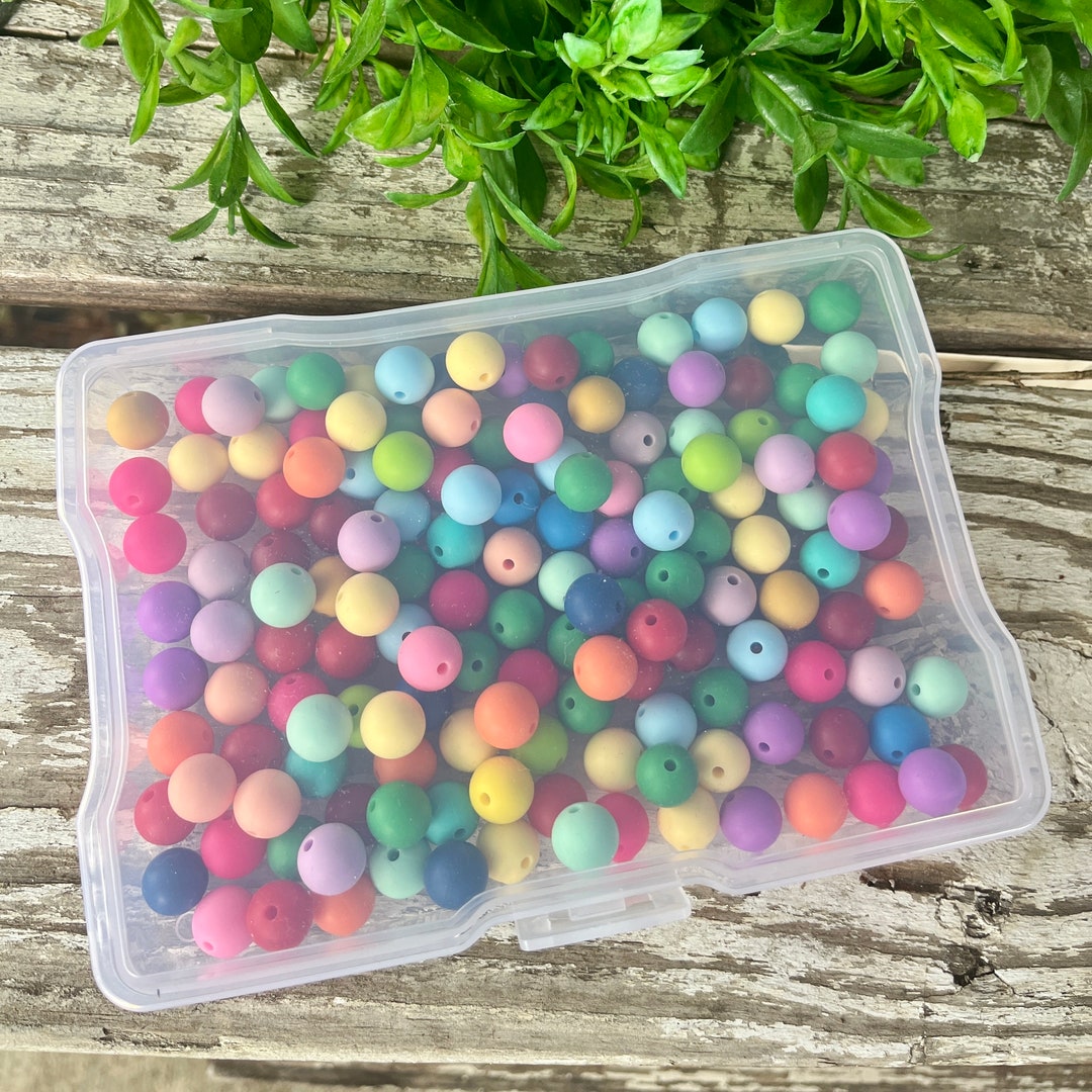 Silicone Beads Bulk Box, Beads for Lanyards, Silicone Beads Kit