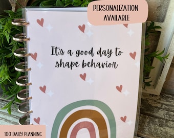 It’s a Good Day to Shape Behavior Daily Planner, ABA Therapist Planner, Behavior Analyst Planner, Aba Daily Planner, Disc Bound Planner