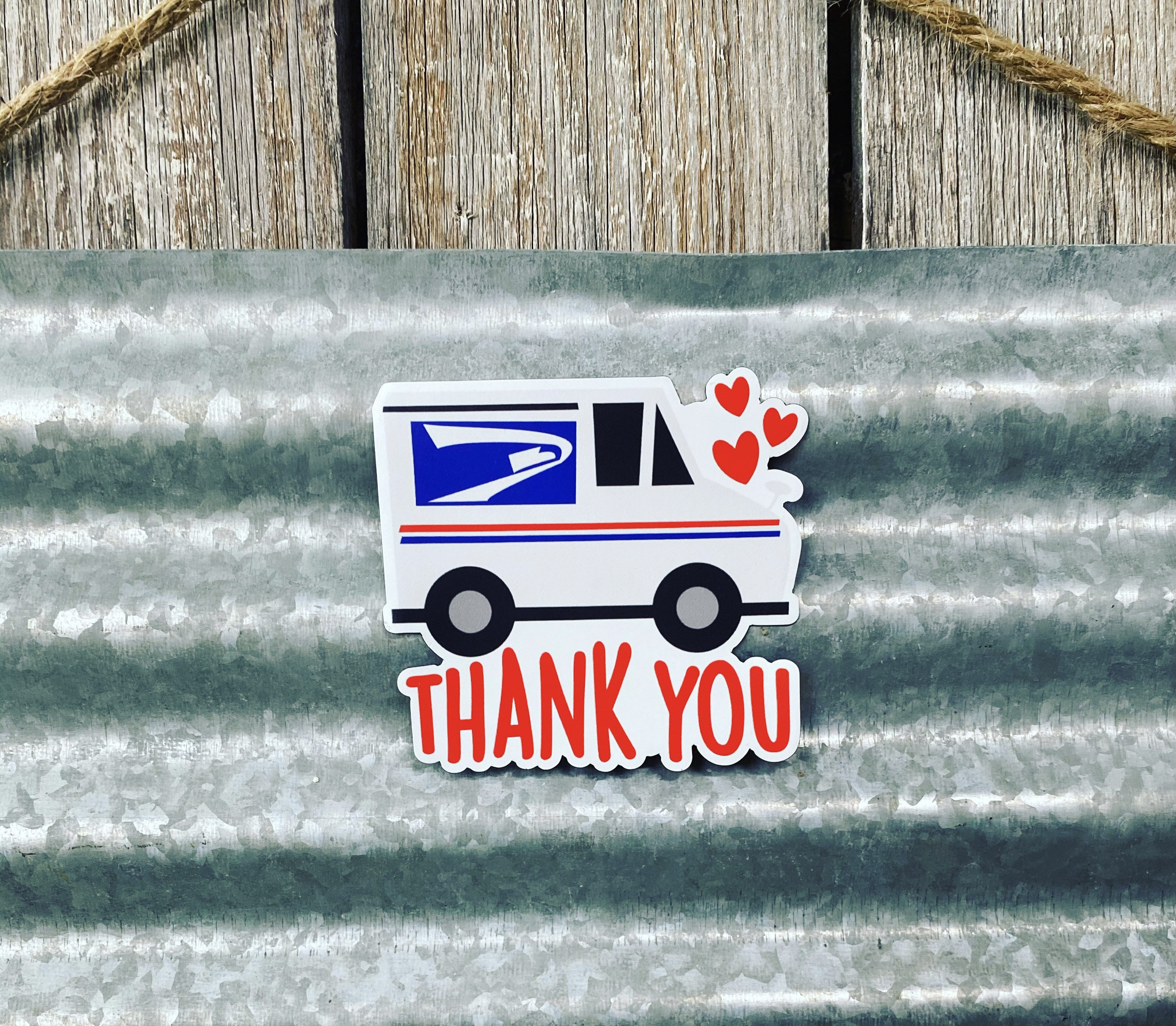 USPS Magnet, Mailbox Magnet, Thank You Magnet, Postal Worker, Mail Ma…