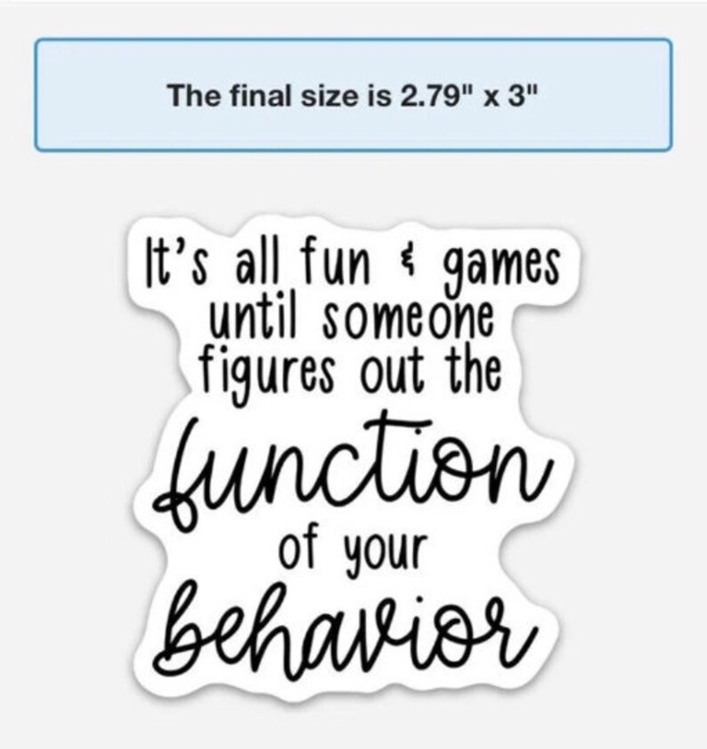 Humor Aba Design ABA Behavior Sticker Pack Funny ABA Sticker Pack Bcba Quote - Etsy