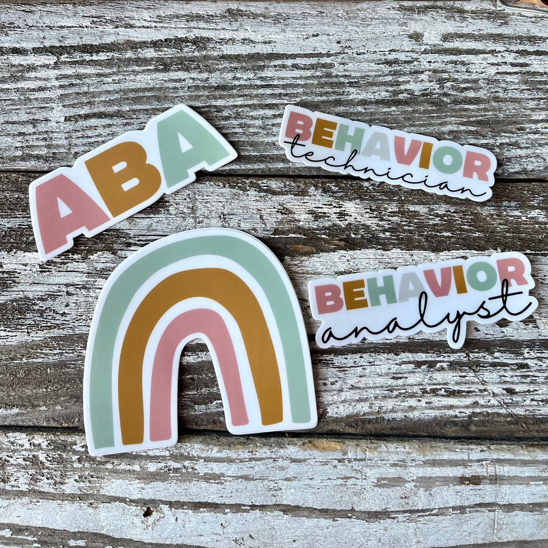Aba Sticker Pack, ABA Therapist Sticker, Behavior Analyst, ABA ...