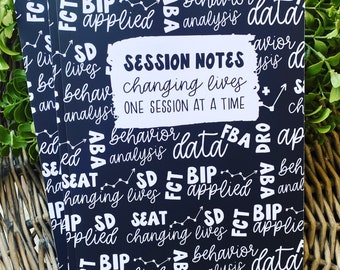 ABA Session Notes, Aba Therapy Materials, Therapy Session Notes, Aba Data Sheet, ABA Therapy Notes, Behavior Log, Behavior Therapy Data