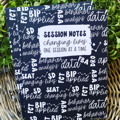 ABA Session Notes Aba Therapy Materials Bcba Session Notes - Etsy