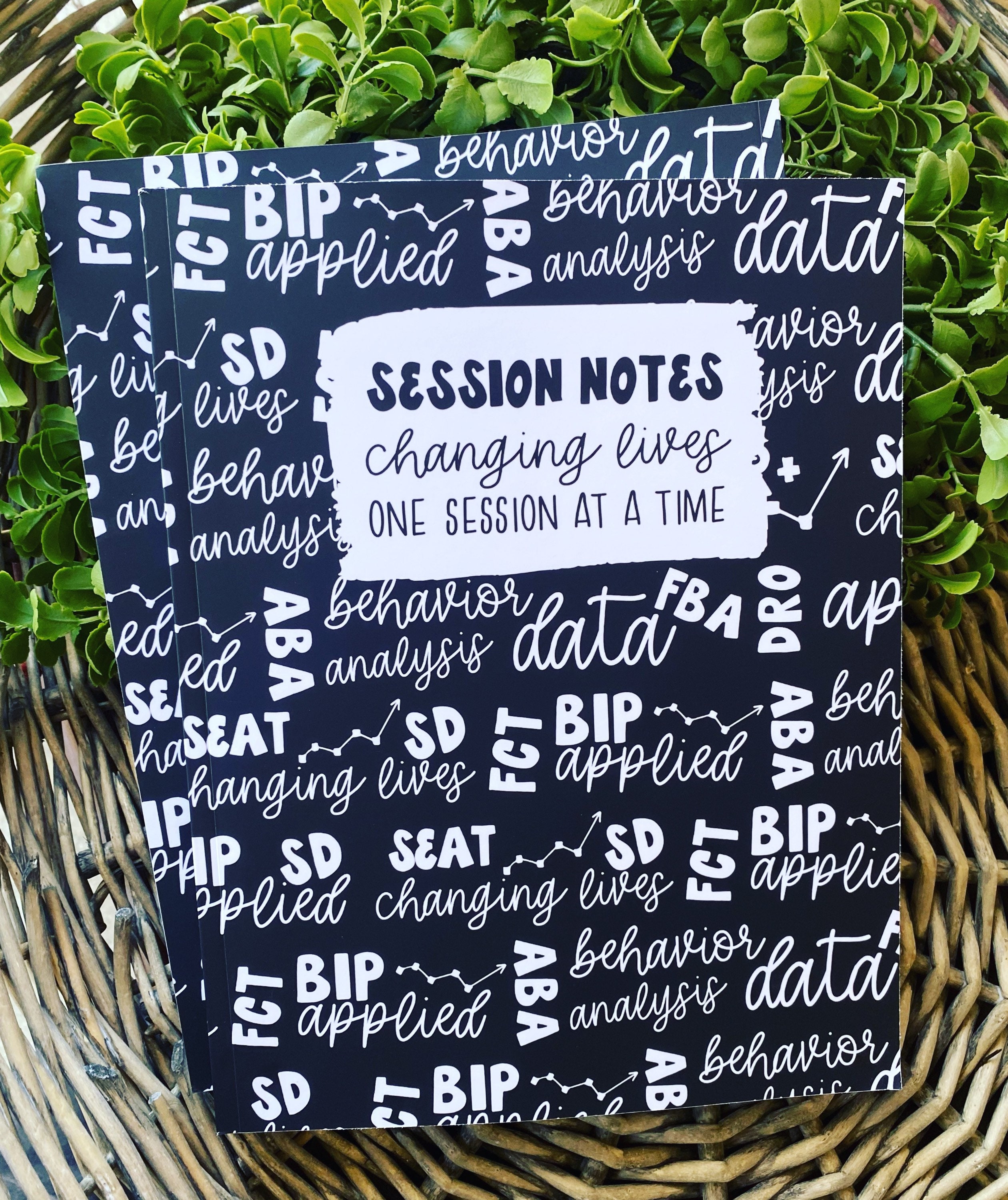 ABA Session Notes Aba Therapy Materials Bcba Session Notes - Etsy