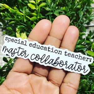 Special Education Teacher, Special Education Sticker, Special Ed Teacher Sticker,  Sped Teacher Gift, Teacher Definition, Fun Teacher Gifts