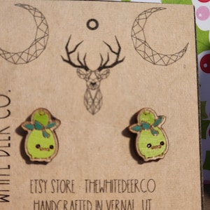 Smolive Pokemon Ohrringe, Gras Typ, Pokemon Go Schmuck, Anime Geschenk, Manga Karten Ohrringe, Lila Pocket Monster