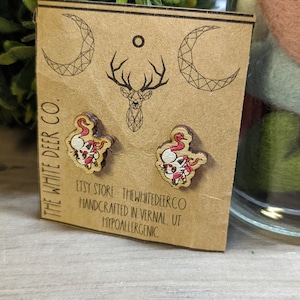 Zorua Pokemon Ohrringe, Geist Typ Pokemon gehen Schmuck, Anime Geschenk, Manga Karten Ohrring, Legenden Arceus, Pocket Monster