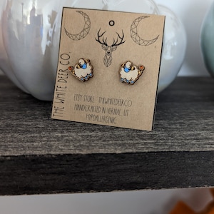 Mareep Pokemon Ohrringe, Electric Pokemon go Schmuck, Anime Geschenk, Manga Karten Ohrring, Schaf Taschenmonster