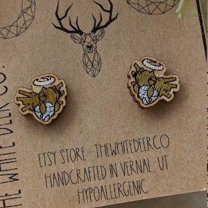 Shedinja Pokemon Ohrringe, Geist Pokemon gehen Schmuck, Anime Geschenk, Manga Karten Ohrring, Bug Pocket Monster