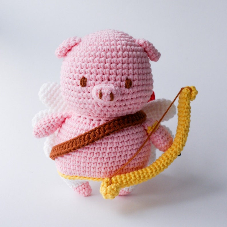 Cuddles the Cupid Crochet PDF Pattern image 4