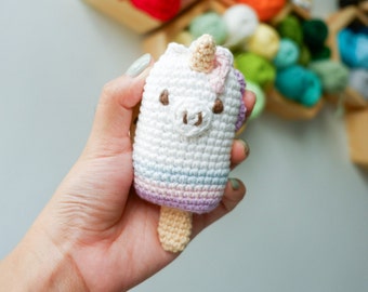 Unicorn Popsicle Crochet Pattern