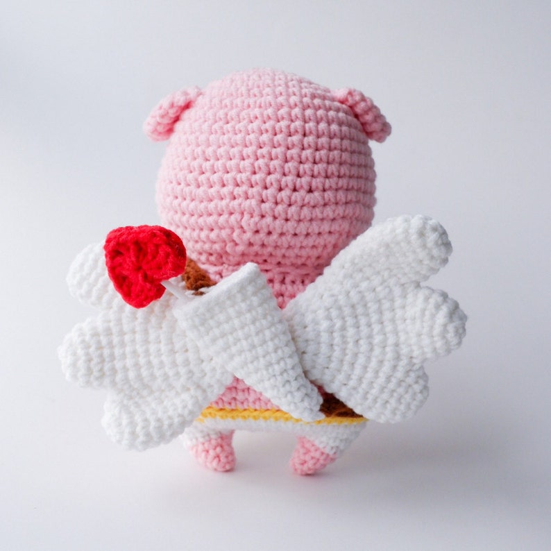 Cuddles the Cupid Crochet PDF Pattern image 3