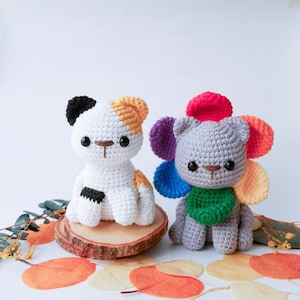 Flower Cat 2in1 Crochet Pattern