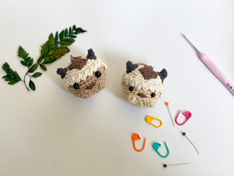 Appa Keychain Crochet PDF Pattern Etsy UK
