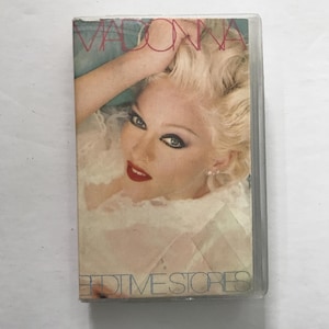 Rare Madonna Bedtime Stories India 1994 Cassette Tape Magnasound Tested 90&#39;s Import