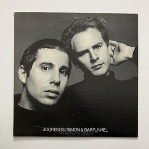 Simon & Garfunkel Bookends Vintage Vinyl LP Record With Poster 1968