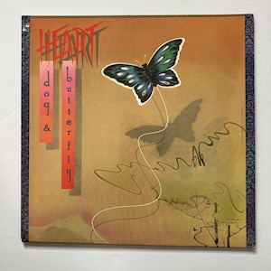 LP【Dog&Butterfly ドッグ&バタフライ　1978年作品】Heart Heart – Dog & Butterfly 1978 Japan LP with obi