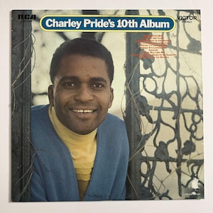 Charley Pride 10th Album Vintage Vinyl LP Record Country