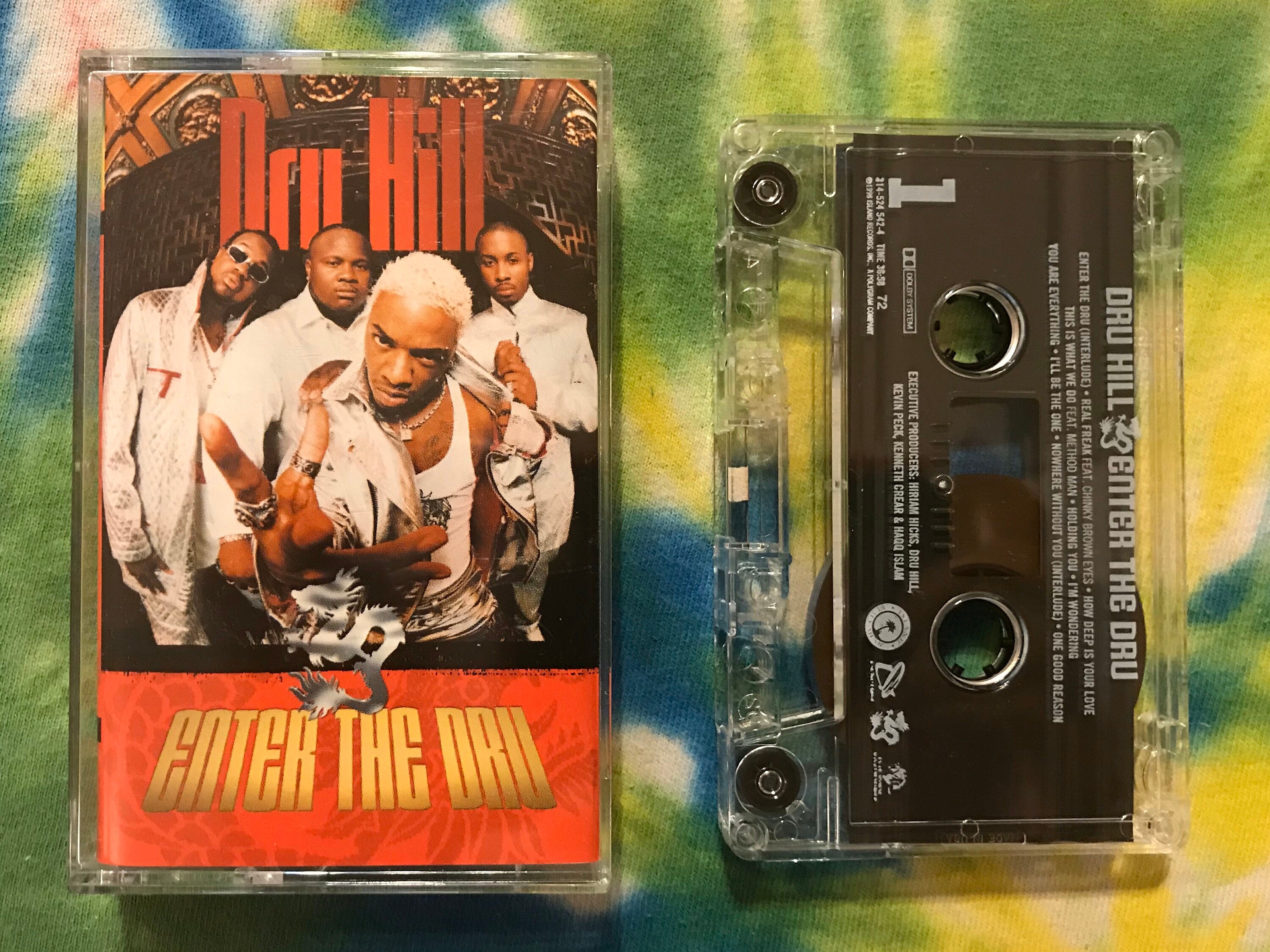 Dru Hill Enter the Dru Cassette 90s R&B Cassette - Etsy Ireland