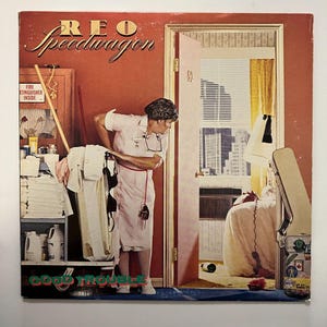 REO Speedwagon Good Trouble Vintage Vinyl LP Record 1982