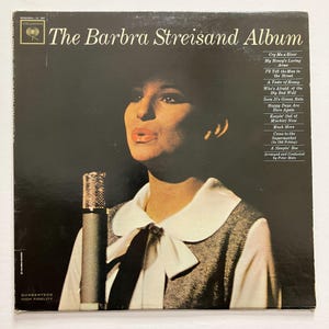 The Barbra Streisand Album Vintage Vinyl LP Record