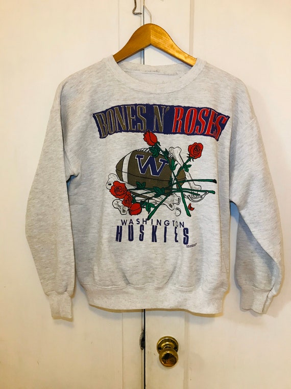 Vintage Washington Huskies Bones N’ Roses 90’s 199