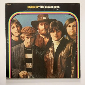 The Beach Boys Close Up Vintage Vinyl LP Record 2 LP Set