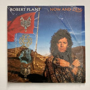 Robert Plant Now And Zen Vintage Vinyl LP Record 1988