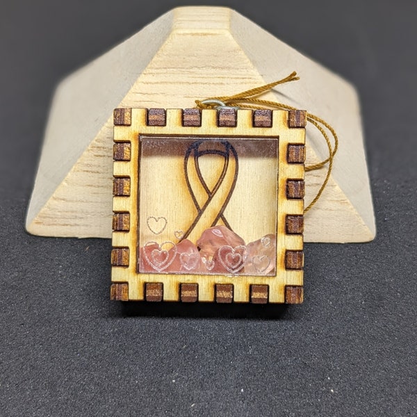 Shadow Box Necklace Etsy