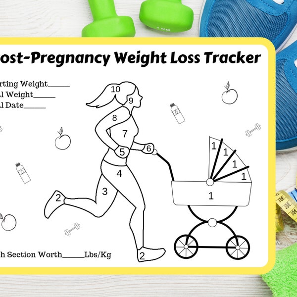 Weight Loss Tracker | Burning off Baby Weight