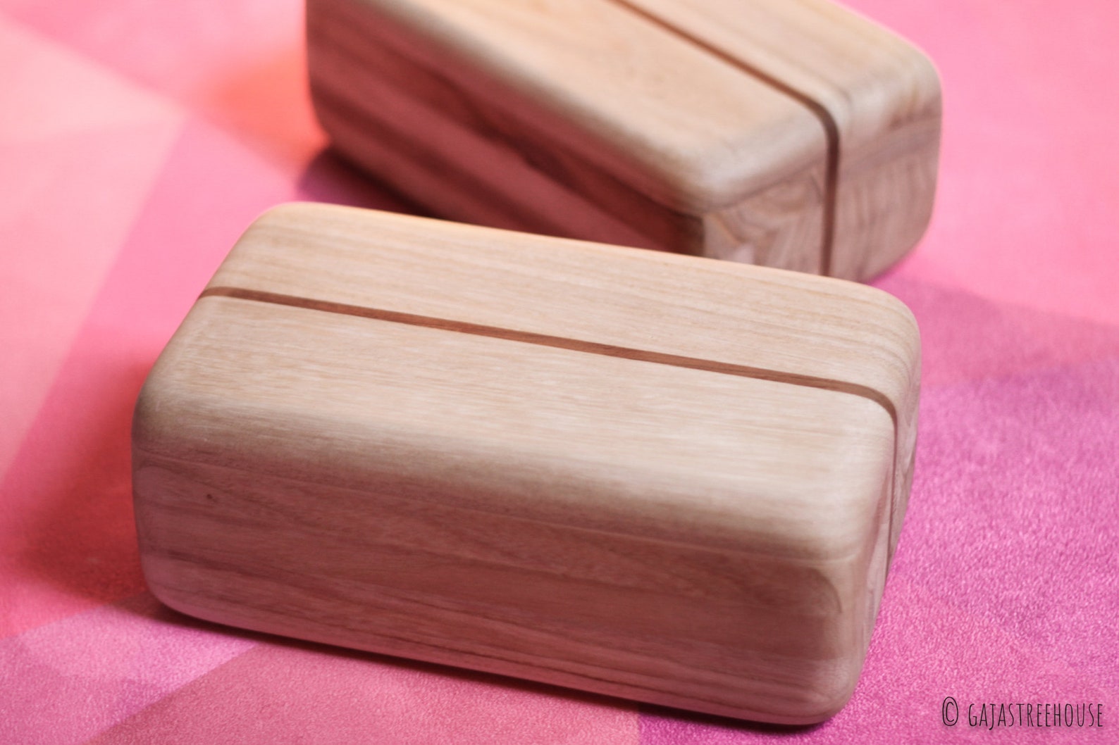 Unique Wood Yoga Blocks, Lightweight Wooden Yoga Bricks, Stabilization