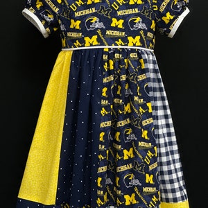 Michigan Baby/Toddler/Girls Dress Size 6M-Girls 8