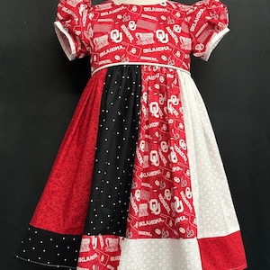 Oklahoma Baby/Toddler/Girls Dress Size 6M-Girls 8