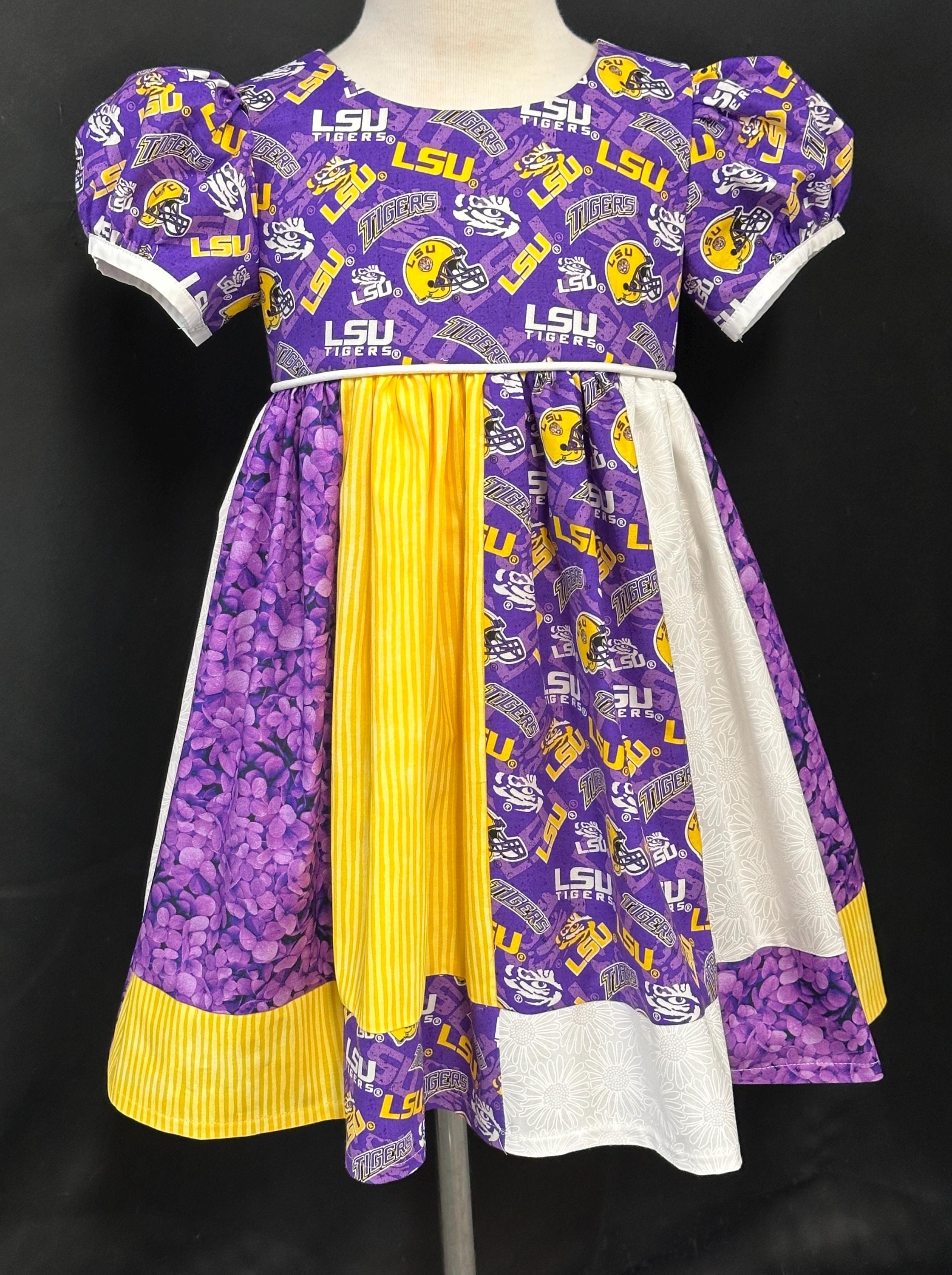 Womens Lsu Dress - Etsy