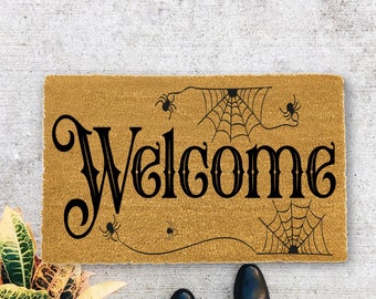 Halloween Doormat, Funny Door mat, Welcome Mat, Home Decor, Funny Doormat, welcome - 7019