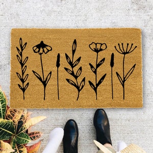 Hello Skinny Doormat  Hello Narrow Doormat – Relax Crafty