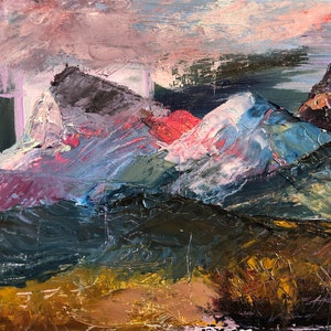 SALE * Four Mountain Series Art Pieces