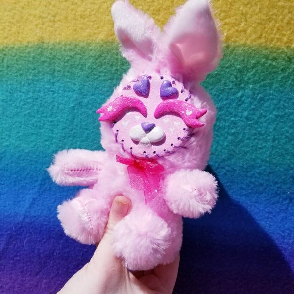 Clay Face Bunny Plush - Etsy