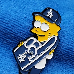 Lisa Simpson Dodger Fan - Etsy