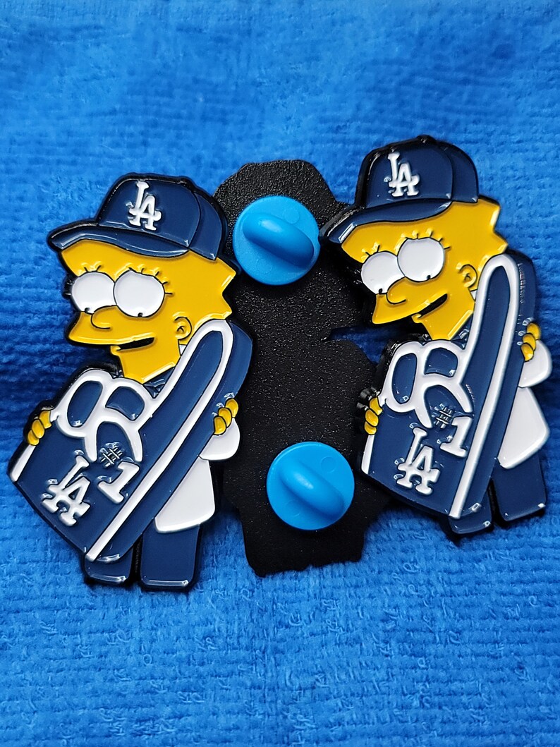 Lisa Simpson Dodger Fan - Etsy