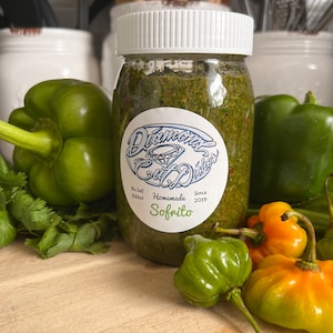 Fresh Authentic All Natural Sofrito 16oz Jar  Experience, Pure Flavor
