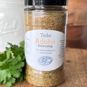 New!! Bigger!! 7oz Todo Adobo ( All Purpose Seasoning )  No Preservatives! Experience, Pure Flavor