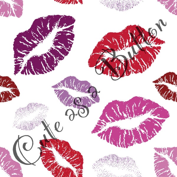 Lips Wallpaper - Etsy