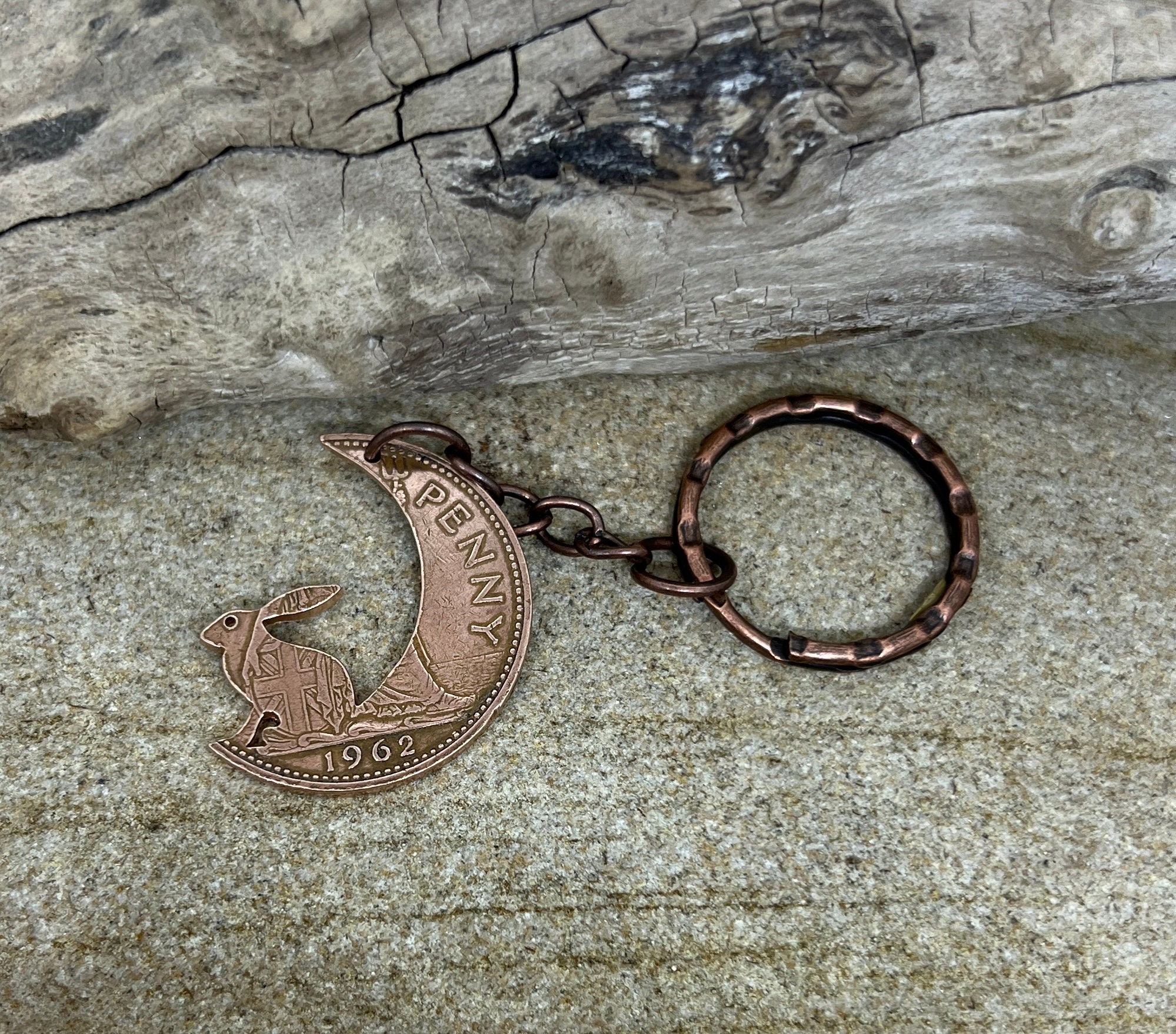 Moon Gazing Rabbit Pendant Special Gift for That Special